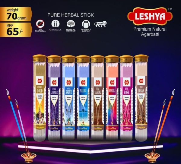 Leshya Premium Natural Incense Agarbatti - Image 3