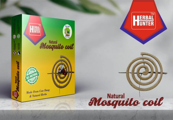 Herbal Hunter Natural Mosquito Repellent Coil